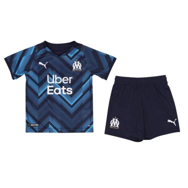 Camiseta Marsella Segunda equipo Niño 2021-22
